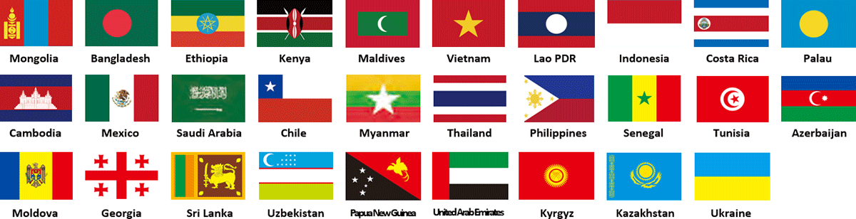 JCM Partner Countries